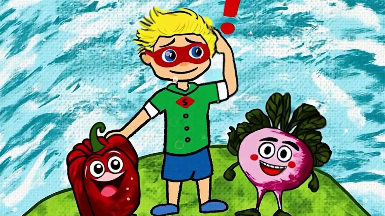 Charlie's Magical Veggie Adventure: A Superpowered Stew Journey Book Trailer