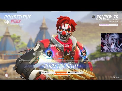 HUMAN AIMBOT! GALE SOLDIER 76 SEASON 11 GAMEPLAY OVERWATCH 2