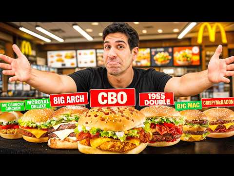 I EAT ALL THE SANDWICHES AT MCDONALD'S - Which is the best?