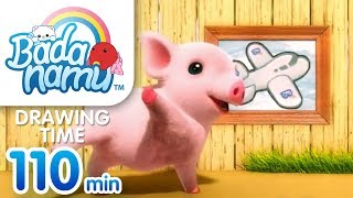 Drawing Time | Badanamu Compilation l Nursery Rhymes & Kids Songs