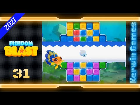 Fishdom Blast Level 31 - No Boosters - 24 moves (2021)