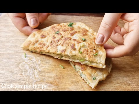 bread recipe ! Pancake bread in 10 minutes!!delicious and simple recipes!!2024