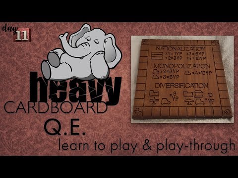 Q.E. 4p Play-through, Teaching, & Roundtable discussion by Heavy Cardboard