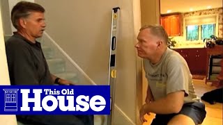 How to Install a Stair Handrail on Stairs - This Old House