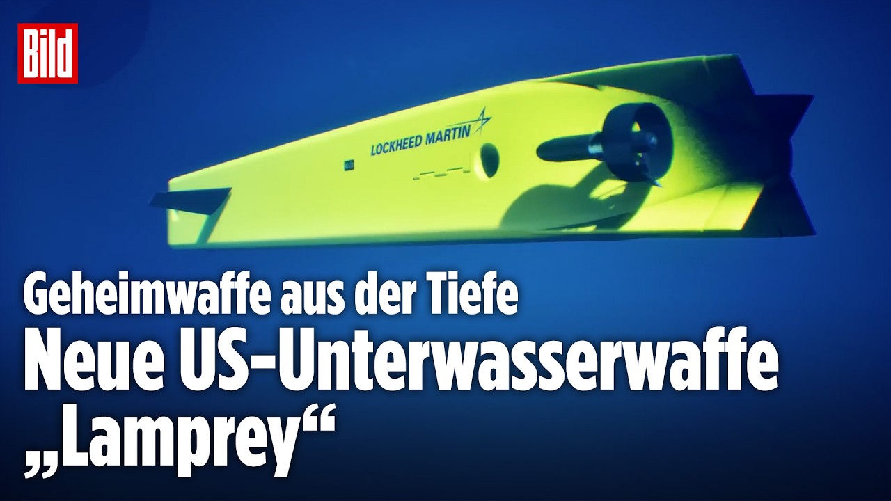 Krieg der Zukunft? Neue US-Unterwasserwaffe „Lamprey“