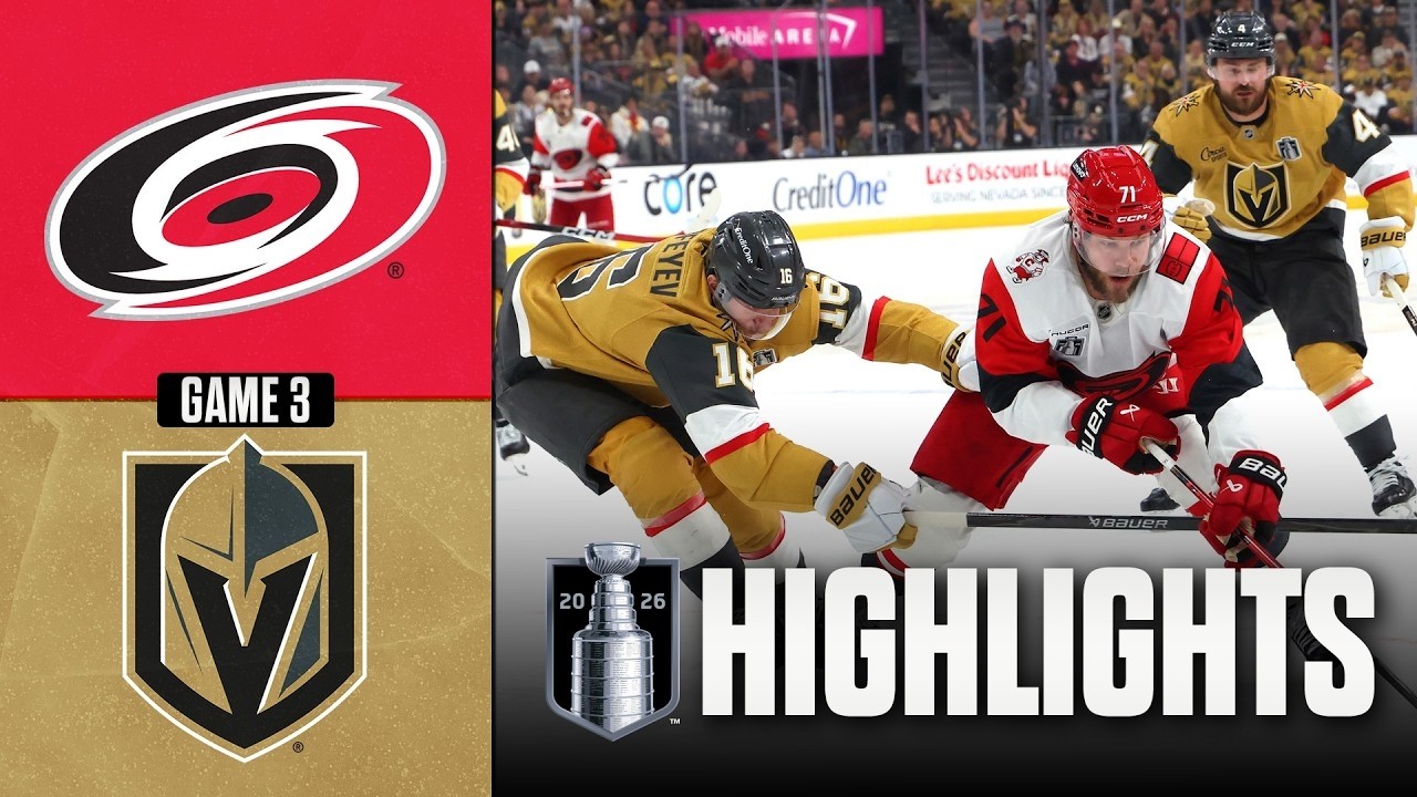 Marner's Hat Trick Shocks Canes, Golden Knights Take Series Lead