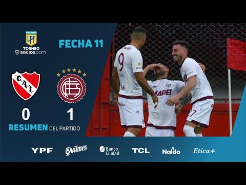 #TorneoSocios | Fecha 11 | resumen de Independiente - Lanús