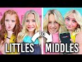 GROWiNG UP FAST! OUR LiTTLES BECOME MiDDLES in a FAMiLY with / 16 KiDS