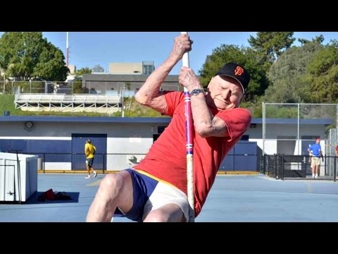 100-Year-Old Breaks Five World Records at Senior Olympics