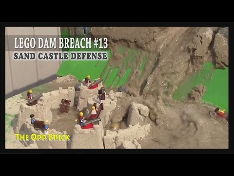 LEGO Dam Breach #13 - Sand Castle Defense
