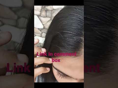 white hair to black hair naturally #shorts #ytshort #haircare #viral #trending