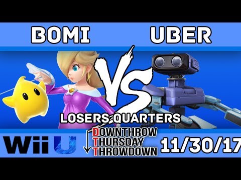 DTT #56 - Bomi (Rosalina, Falco) VS. UberGamer (ROB, Cloud) - SSB4 Losers Quarters - Smash for Wii U