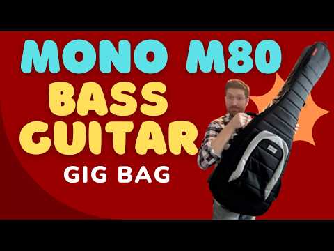 Mono M80-EB-BLK M80 Single Electric Bass Hybrid Gig Bag 2010s - Jet Black image 11