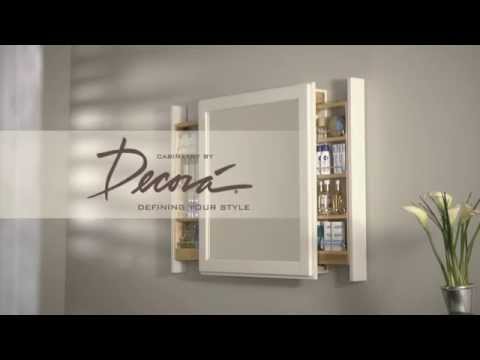 Decora bathroom mirror cabinet