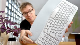 So bequem! Die Budget-Ergo-Tastatur Wave Keys von Logitech überrascht den Tastatur-Snob