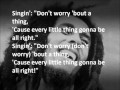 Bob Marley   Every Little Thing Is Gonna Be Alright LYRICS
