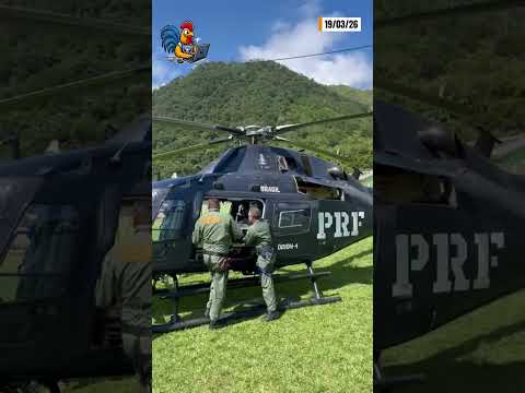 PRF realiza transporte aéreo de recém-nascida com cardiopatia grave no Paraná