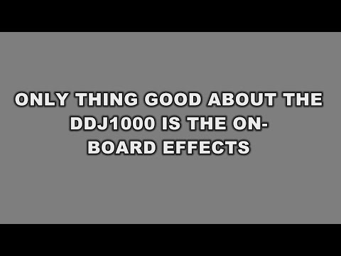 Pioneer DDJ-1000SRT Pros and Cons
