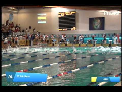 Serie 5 dei 50 Stile Libero  Assoluti Femmine Master - Campionati Regionali Masters 2014 di Veneto