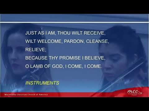 12 - Just as I am without one plea ICM - Tal qual estou ICM