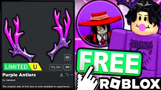 FREE UGC LIMITED! HOW TO GET Intergalactic Antlers! (ROBLOX PUSH SIMULATOR)