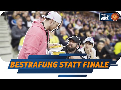 Persönlicher DIENER statt POKALFINALE?! - Bestrafung für C-BAS | easyCredit BBL
