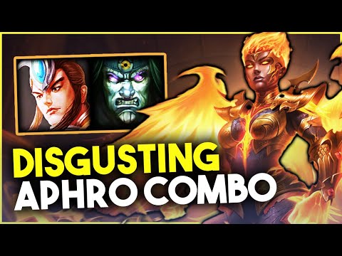 THIS APHRO COMBO IS ABSOLUTELY DISGUSTING! - Ranked Joust - Smite