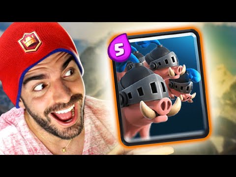 NOVO DECK BAIT DE PORCOS REAIS NO CLASH ROYALE!