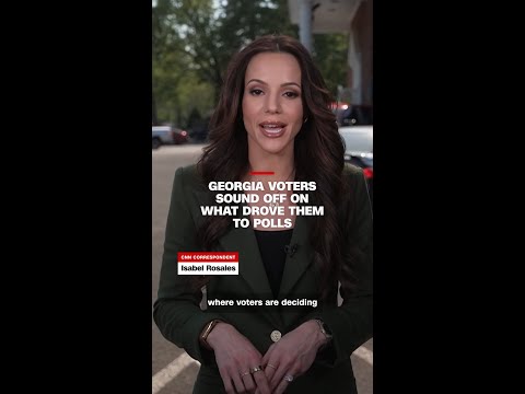 Georgia voters sound off on what drove them to polls