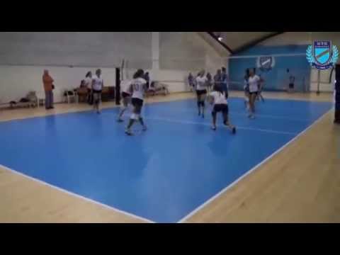 Szél Márta a felújított röplabda csarnokról