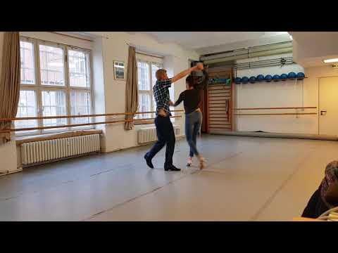 Discofox Basic - Trennung mit Handwechsel, Herrentaucher