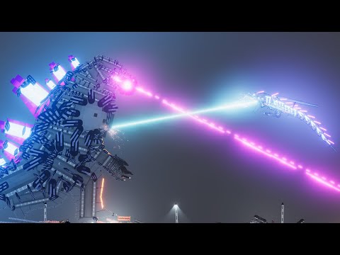 GODZILLA vs ELECTRO DRAGON FIGHTING - People Playground 1.22.3