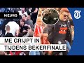 Rellen bij bekerfinale: Ajax-supporters dringen PSV-vak binnen