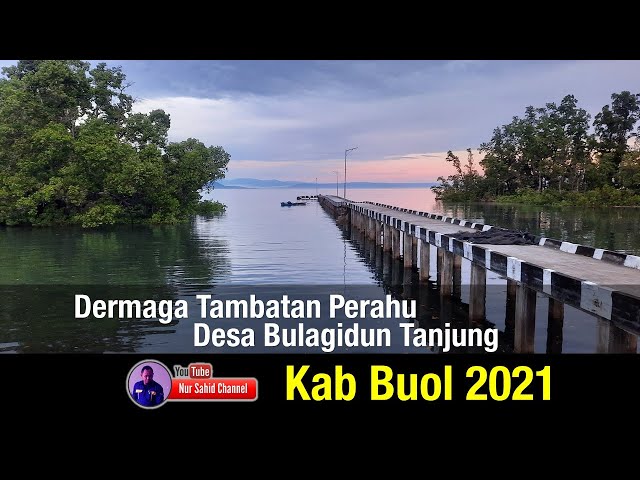 Wisata Lokal Dermaga Tambatan Perahu Bulagidun Tanjung Kabupaten Buol Sulawesi Tengah