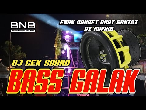 DJ CEK SOUND BASS GALAK BIKIN SENANG - BASS NATION BLITAR TERBARU 2024