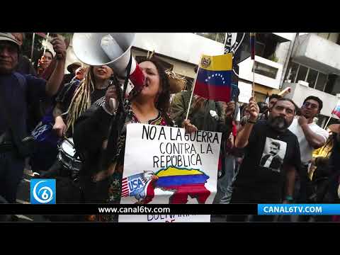 Video: Protestas denuncian intervención de EEUU en Venezuela y piden libertad de Nicolás Maduro