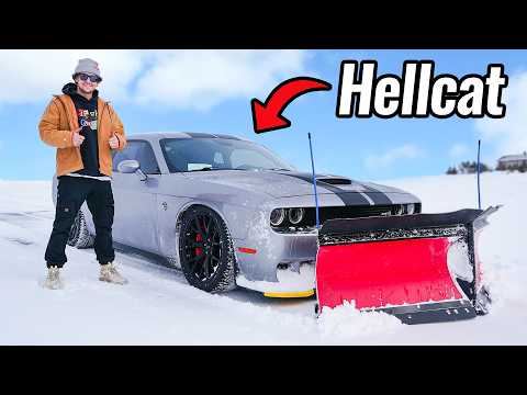Snowplow Muscle Car!