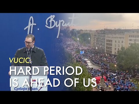 Vucic puts army on alert amid clashes in Kosovo; Hungarian FM shows support of Serbian president