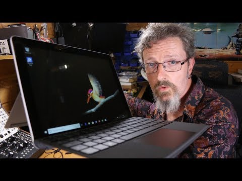 Surface Go unboxing and pondering on usefulness for music making