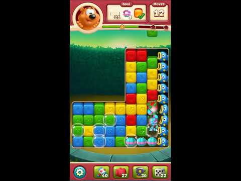 Toon Blast Level 2446 - NO BOOSTERS 🐻🐺🐱 | SKILLGAMING ✔️