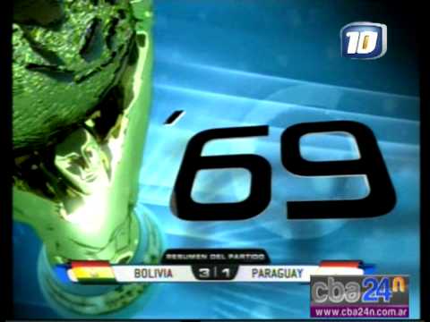 Bolivia 3 Paraguay 1