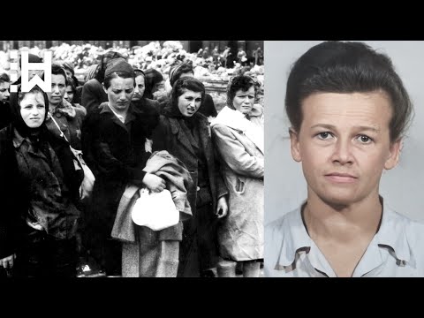 Poprava mimořádně kruté nacistické dozorkyně v konc. táborech Osvětim a Ravensbrück - Therese Brandl