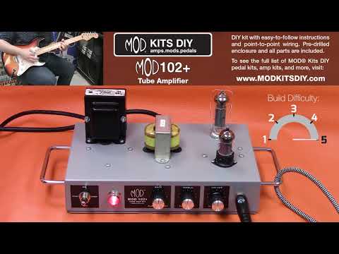 Fully Assembled: NEW 2022 Hand Wired MOD 102+ 8W Tube Amp image 6