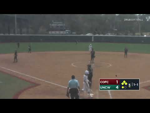 UNCW SB Highlights - CofC Game 1 (March 27, 2021)