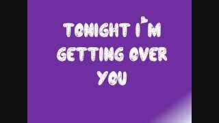 Carly Rae Jepsen ft Nicki Minaj - Tonight I&#39;m Getting Over You ( Lyrics )