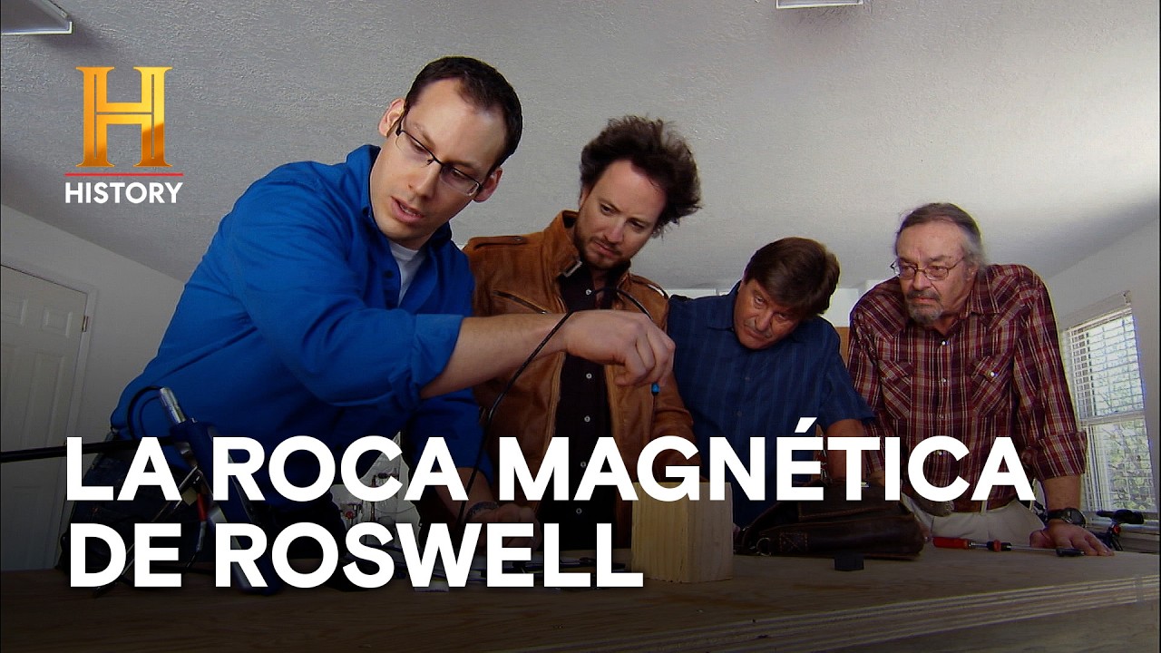 LA ROCA MAGNÉTICA DE ROSWELL🧲🌀 - BÚSQUEDA ALIENÍGENA