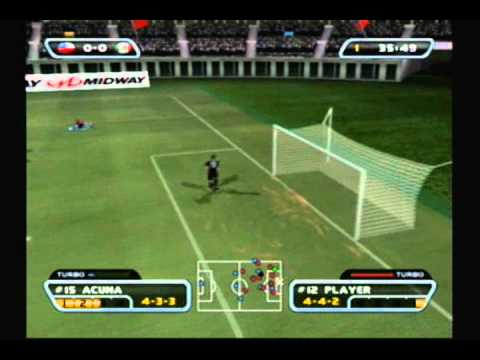 Redcard 2003 Gameplay - Chile vs Mexico