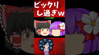 めっちゃビックリする霊夢ｗ #shorts #ゆっくり茶番 #ゆっくり茶番劇