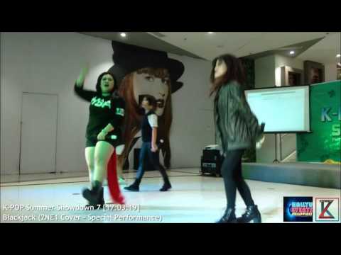 Blackjack (2NE1 Cover - Special Performance) on K-POP Summer Showdown 7