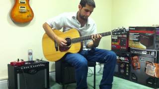 Dunford's Fancy on acoustic guitar